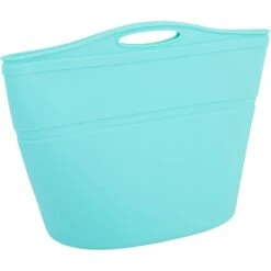 Pounce + Fetch Heavy Duty Silicone Travel Bag Bowl, Aqua, 4-cup -Blue Buffalo || ROYAL CANIN || Wellness Sales 883310 PT7. AC SS1800 V1689256538