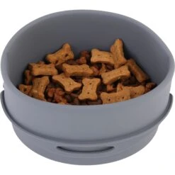 Pounce + Fetch Heavy Duty Silicone Travel Bag Bowl, Gray, 4-cup 14 Pounce + Fetch Heavy Duty Silicone Travel Bag Bowl, Gray, 4-cup -Blue Buffalo || ROYAL CANIN || Wellness Sales 883326 PT4. AC SS1800 V1686839367