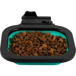 Pounce + Fetch Cage Collapsible Foldable Bowl, Teal, 16-oz -Blue Buffalo || ROYAL CANIN || Wellness Sales 883342 PT8. AC SS1800 V1686247354