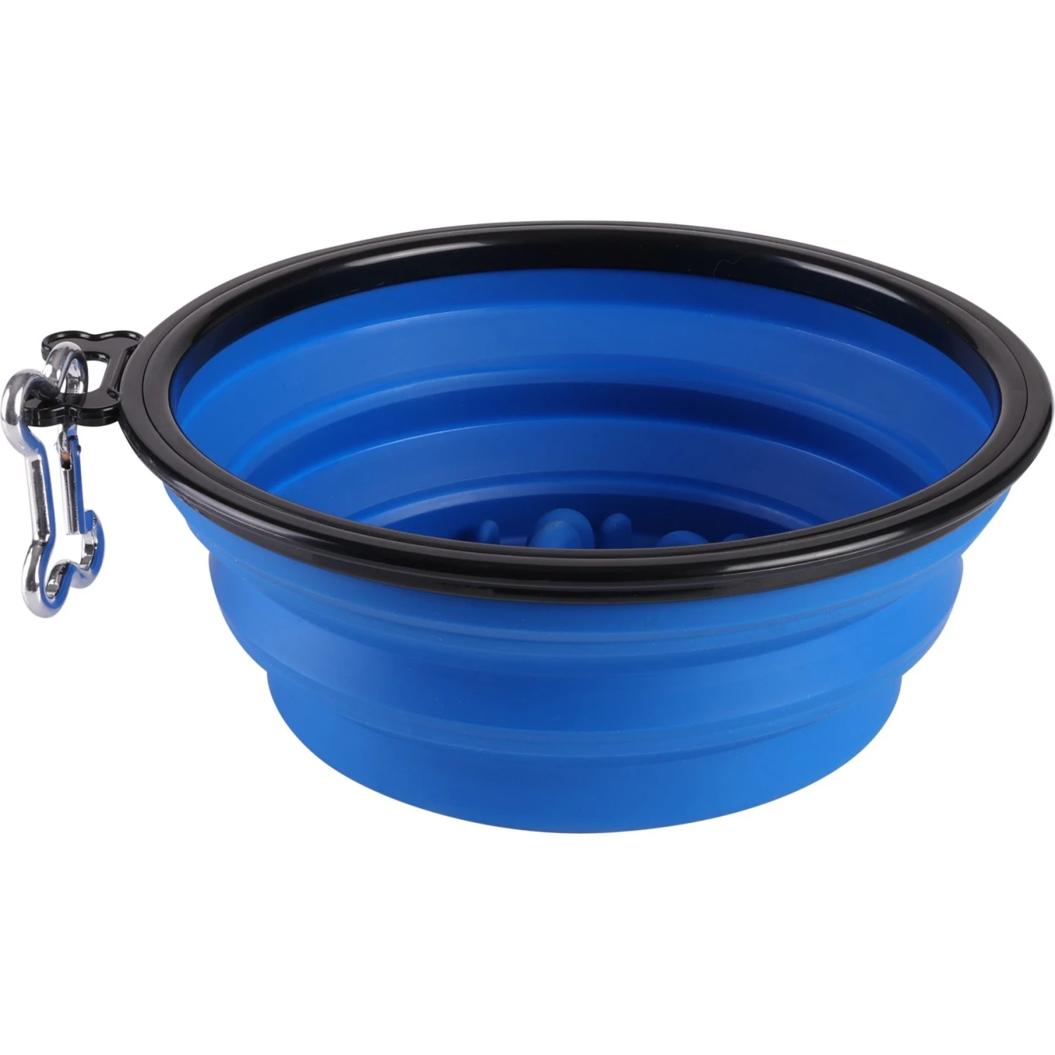 Pounce + Fetch Slow Feeder Collapsible Bowl, Assorted Colors 4 Pounce + Fetch Slow Feeder Collapsible Bowl, Assorted Colors - Image 2