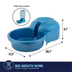 Petmate Big Blue Outdoor Dog Water Bowl, 5-gal -Blue Buffalo || ROYAL CANIN || Wellness Sales 891350 PT3. AC SS1800 V1688579738