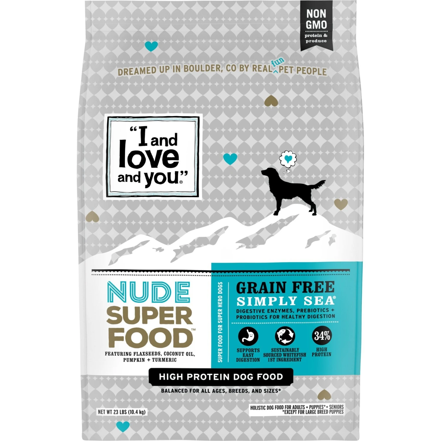 I And Love And You Nude Food Grain-Free Simply Sea Dry Dog Food 3 I And Love And You Nude Food Grain-Free Simply Sea Dry Dog Food