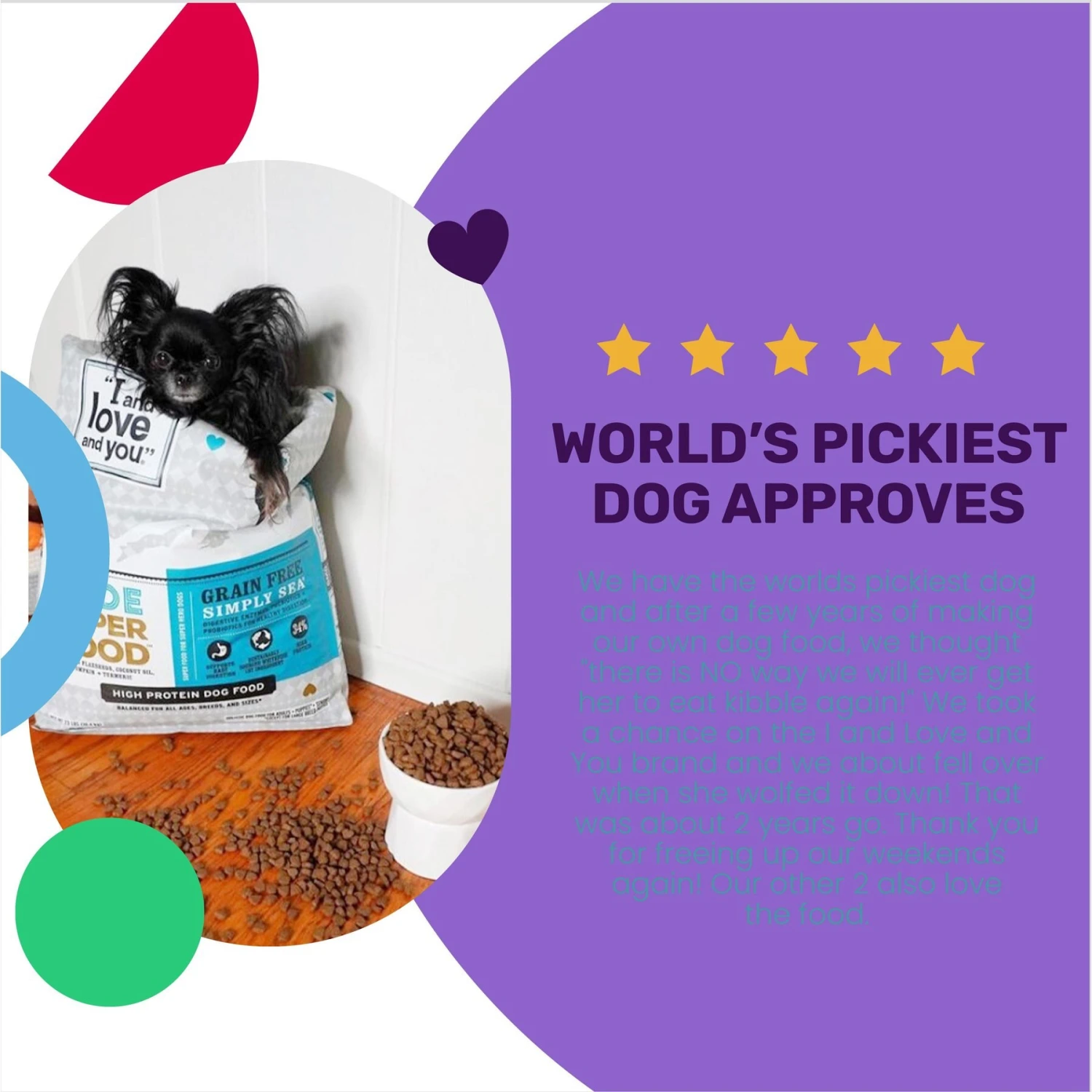 I And Love And You Nude Food Grain-Free Simply Sea Dry Dog Food 6 I And Love And You Nude Food Grain-Free Simply Sea Dry Dog Food - Image 4