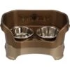 Neater Pets Neater Feeder Deluxe Elevated & Mess-Proof Dog Bowls, Bronze -Blue Buffalo || ROYAL CANIN || Wellness Sales 89627 MAIN. AC SS1800 V1657661109