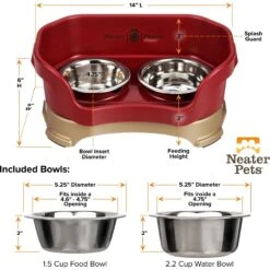 Neater Pets Neater Feeder Deluxe Elevated & Mess-Proof Dog Bowls -Blue Buffalo || ROYAL CANIN || Wellness Sales 89629 PT2. AC SS1800 V1631153203