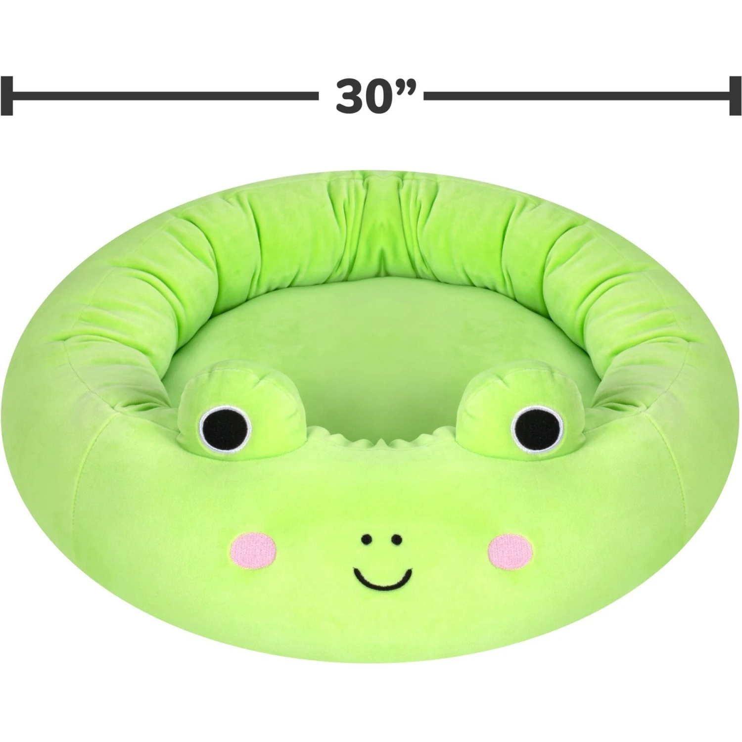 Squishmallows JPT Wendy The Frog Cat & Dog Bed, Green 5 Squishmallows JPT Wendy The Frog Cat & Dog Bed, Green - Image 3
