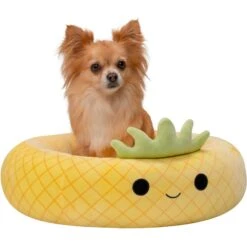 Squishmallows JPT Maui The Pineapple Cat & Dog Bed, Yellow -Blue Buffalo || ROYAL CANIN || Wellness Sales 898214 PT4. AC SS1800 V1688072138