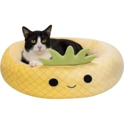 Squishmallows JPT Maui The Pineapple Cat & Dog Bed, Yellow -Blue Buffalo || ROYAL CANIN || Wellness Sales 898214 PT6. AC SS1800 V1688061594