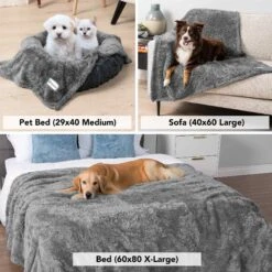 PetAmi Fluffy Fleece Cat & Dog Throw Blanket 13 PetAmi Fluffy Fleece Cat & Dog Throw Blanket -Blue Buffalo || ROYAL CANIN || Wellness Sales 902678 PT4. AC SS1800 V1687813897