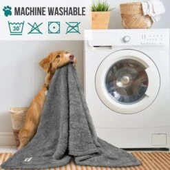 PetAmi Fluffy Fleece Cat & Dog Throw Blanket 14 PetAmi Fluffy Fleece Cat & Dog Throw Blanket -Blue Buffalo || ROYAL CANIN || Wellness Sales 902678 PT5. AC SS1800 V1687813837