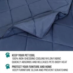 PetAmi Soft Cooling Cat & Dog Blanket -Blue Buffalo || ROYAL CANIN || Wellness Sales 903118 PT3. AC SS1800 V1687893703