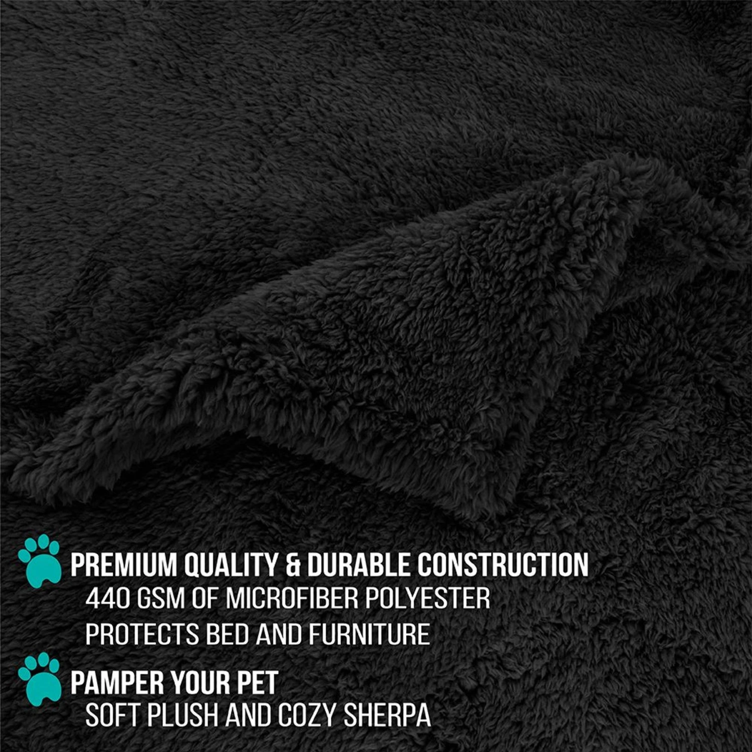 PetAmi Fluffy Waterproof Cat & Dog Blanket 5 PetAmi Fluffy Waterproof Cat & Dog Blanket - Image 3
