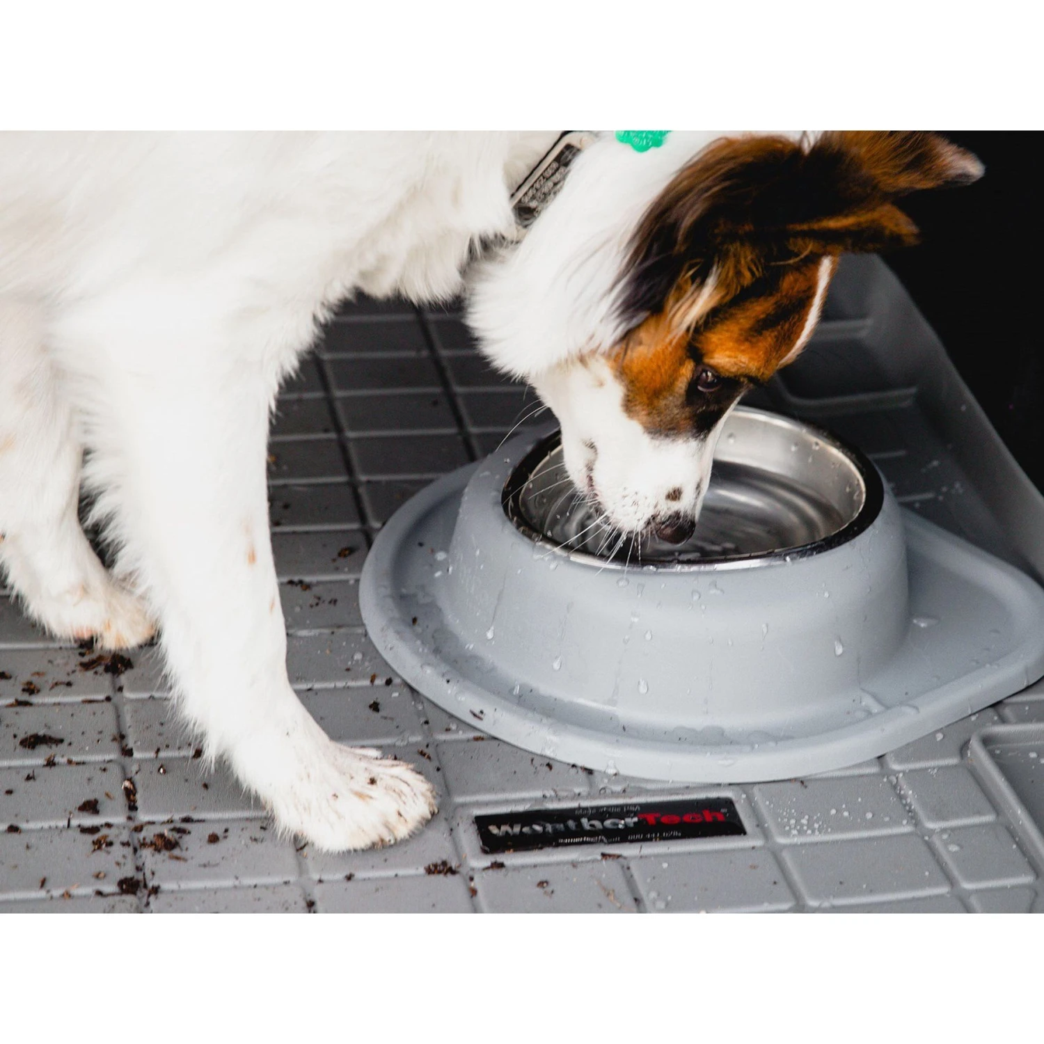 WeatherTech Single Low Stainless Steel Cat & Dog Pet Feeding System 5 WeatherTech Single Low Stainless Steel Cat & Dog Pet Feeding System - Image 3