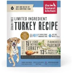 The Honest Kitchen Limited Ingredient Diet Turkey Recipe Grain-Free Dehydrated Dog Food