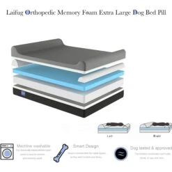 LaiFug Double Pillow Dog Bed 11 LaiFug Double Pillow Dog Bed -Blue Buffalo || ROYAL CANIN || Wellness Sales 907254 PT3. AC SS1800 V1689095492