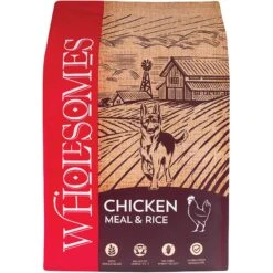 Wholesomes Chicken Meal & Rice Formula Adult Dry Dog Food
