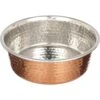 Neater Pets Brands Decorative Hammered Dog & Cat Bowl -Blue Buffalo || ROYAL CANIN || Wellness Sales 909350 MAIN. AC SS1800 V1688579677