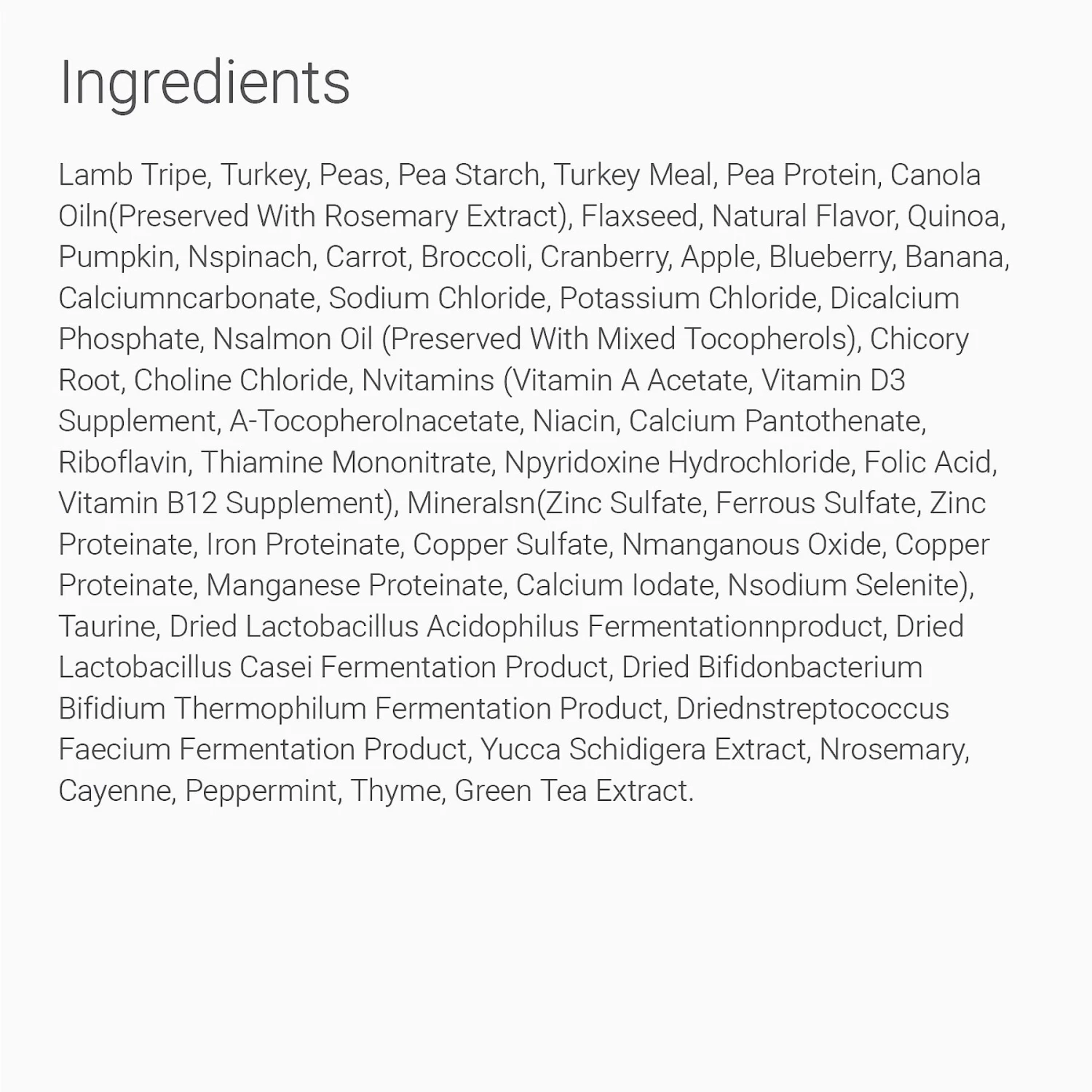 PetKind Tripe Dry Grain-Free Green Lamb Tripe Formula Dry Dog Food 5 PetKind Tripe Dry Grain-Free Green Lamb Tripe Formula Dry Dog Food - Image 3