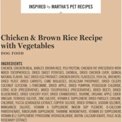 Martha Stewart Pet Food Chicken & Brown Rice Recipe With Garden Vegetables Dry Dog Food -Blue Buffalo || ROYAL CANIN || Wellness Sales 910966 PT5. AC SS1800 V1703276864