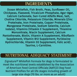 Zignature Whitefish Limited Ingredient Formula Canned Dog Food 17 Zignature Whitefish Limited Ingredient Formula Canned Dog Food -Blue Buffalo || ROYAL CANIN || Wellness Sales 91530 PT6. AC SS1800 V1582063996