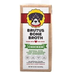 Brutus Broth Bone Broth Beef Flavor Hip & Joint Human-Grade Dog Food Topper, 32-oz Box & Brutus Broth Bone Broth Chicken Flavor Hip & Joint Human-Grade Dog Food Topper, 32-oz Box 16 Brutus Broth Bone Broth Beef Flavor Hip & Joint Human-Grade Dog Food Topper, 32-oz Box & Brutus Broth Bone Broth Chicken Flavor Hip & Joint Human-Grade Dog Food Topper, 32-oz Box -Blue Buffalo || ROYAL CANIN || Wellness Sales 916422 PT5. AC SS1800 V1689882181