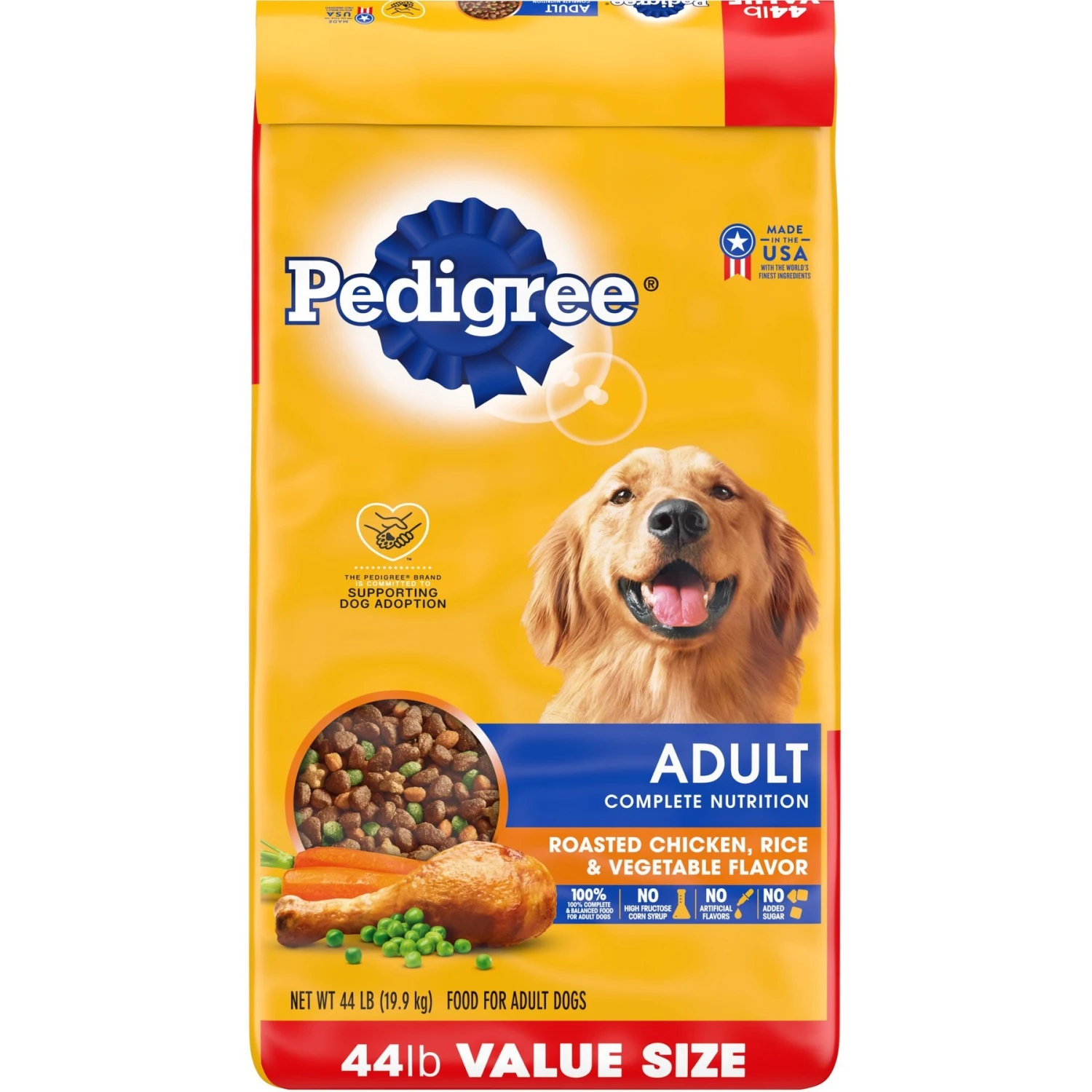 Pedigree Complete Nutrition Roasted Chicken, Rice & Vegetable Flavor Dog Kibble Adult Dry Dog Food & Pedigree Choice Cuts In Gravy Beef & Country Stew Adult Canned Wet Dog Food Variety Pack 4 Pedigree Complete Nutrition Roasted Chicken, Rice & Vegetable Flavor Dog Kibble Adult Dry Dog Food & Pedigree Choice Cuts In Gravy Beef & Country Stew Adult Canned Wet Dog Food Variety Pack - Image 2