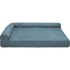 FurHaven Paw-Quilted Memory Top Deluxe Chaise Orthopedic Cat & Dog Bed With Removable Cover -Blue Buffalo || ROYAL CANIN || Wellness Sales 919742 PT4. AC SS1800 V1690905764
