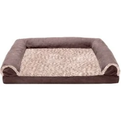 FurHaven Two-Tone Fur & Suede Orthopedic Cat & Dog Bed With Removable Cover 15 FurHaven Two-Tone Fur & Suede Orthopedic Cat & Dog Bed With Removable Cover -Blue Buffalo || ROYAL CANIN || Wellness Sales 920006 PT4. AC SS1800 V1690922134