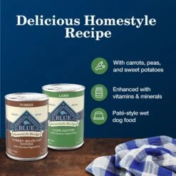 Blue Buffalo Homestyle Recipe Variety Pack Adult Lamb & Turkey Canned Dog Food, 12.5-oz, Case Of 6 9 Blue Buffalo Homestyle Recipe Variety Pack Adult Lamb & Turkey Canned Dog Food, 12.5-oz, Case Of 6 -Blue Buffalo || ROYAL CANIN || Wellness Sales 922774 PT3. AC SS1800 V1691587033