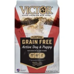 VICTOR Purpose Active Dog & Puppy Formula Grain-Free Dry Dog Food