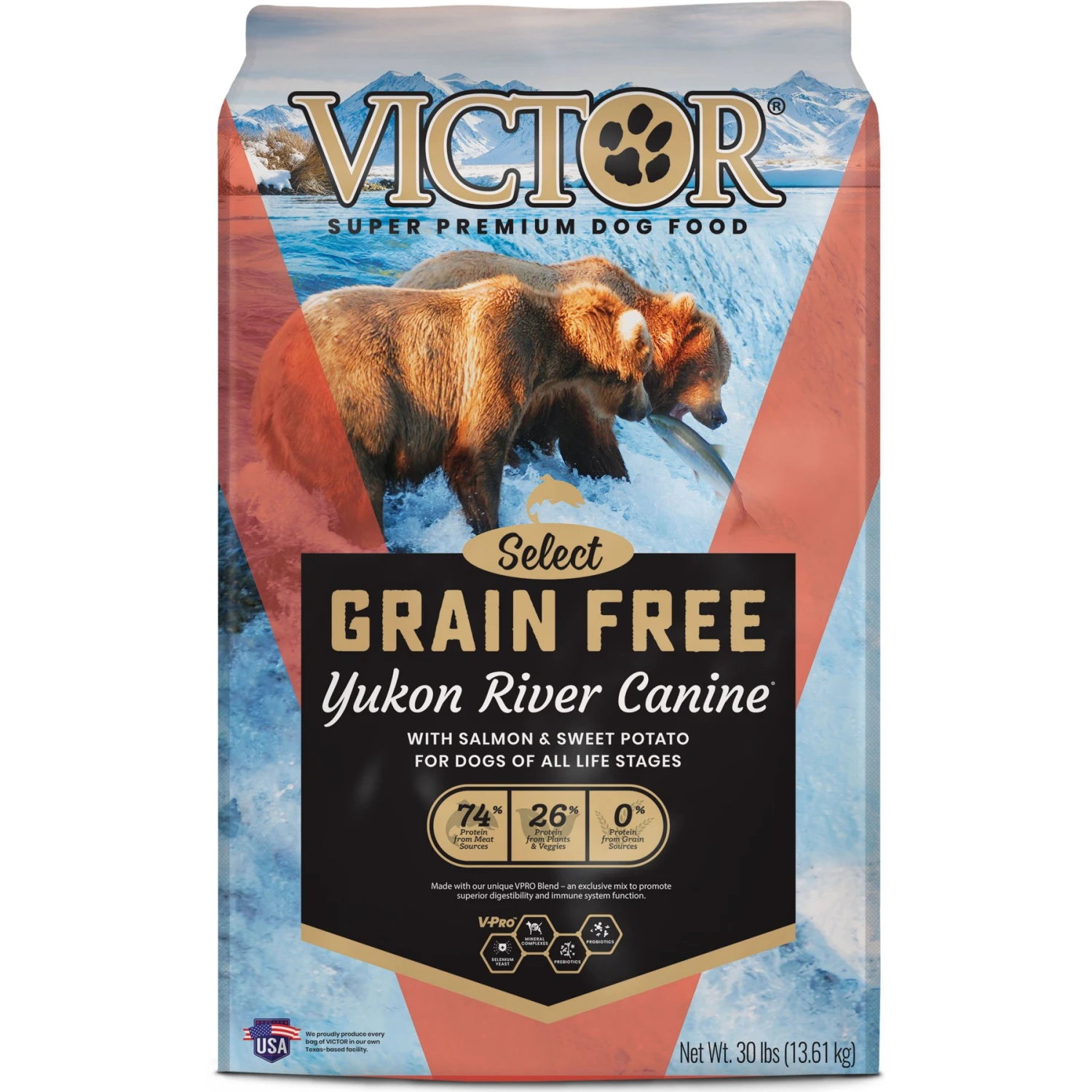VICTOR Select Yukon River Canine Recipe Grain-Free Dry Dog Food 3 VICTOR Select Yukon River Canine Recipe Grain-Free Dry Dog Food