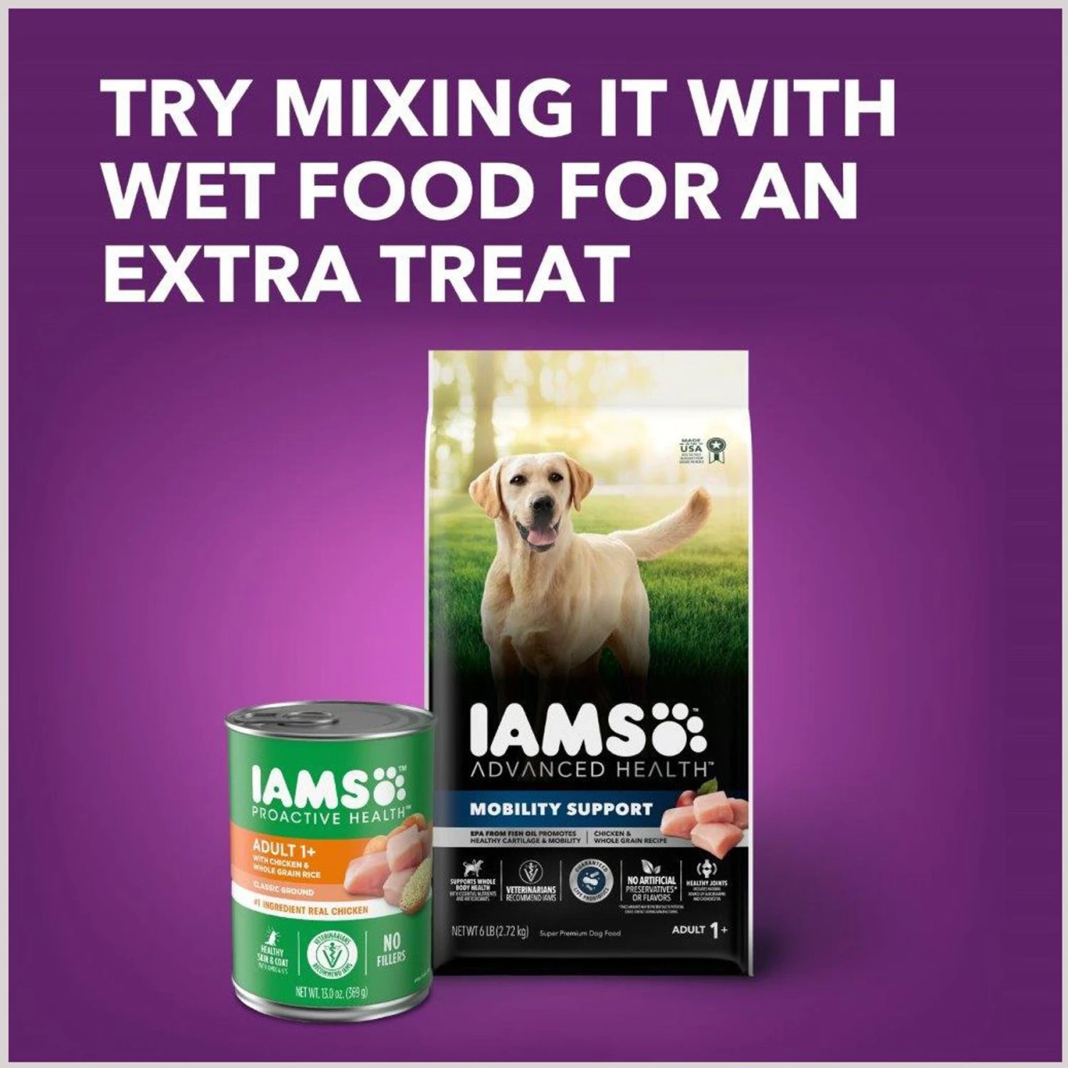 Iams Advanced Health Mobility Support Chicken & Whole Grain Recipe Adult Dry Dog Food 11 Iams Advanced Health Mobility Support Chicken & Whole Grain Recipe Adult Dry Dog Food - Image 9