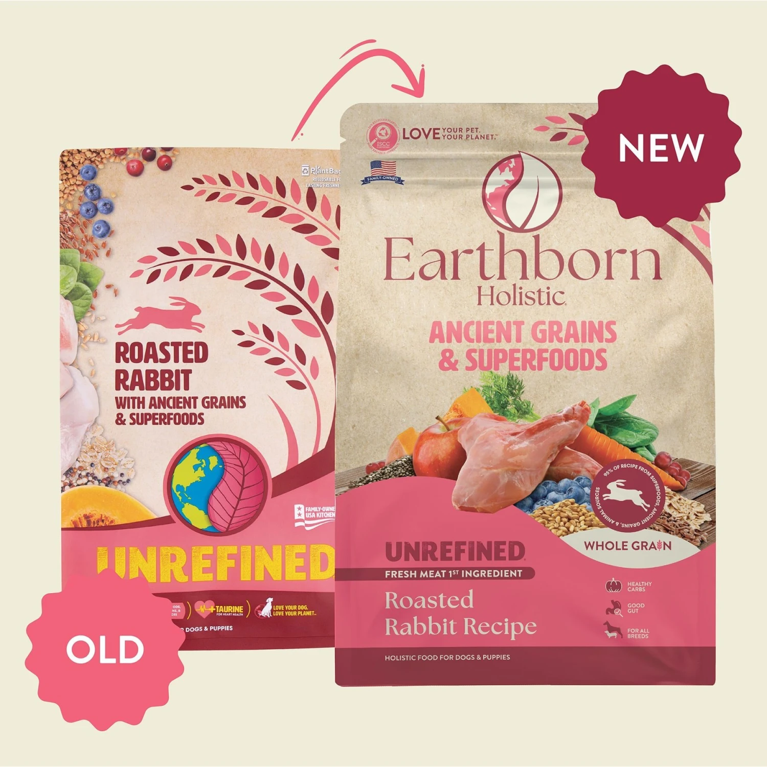 Earthborn Holistic Unrefined Roasted Rabbit With Ancient Grains & Superfoods Dry Dog Food 10 Earthborn Holistic Unrefined Roasted Rabbit With Ancient Grains & Superfoods Dry Dog Food - Image 8