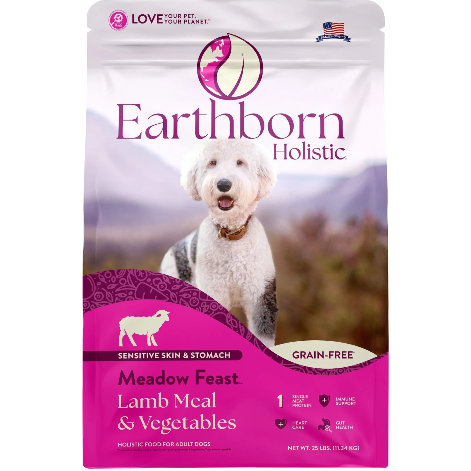 Earthborn Holistic Meadow Feast Lamb Meal & Vegetables Grain-Free Dry Dog Food 3 Earthborn Holistic Meadow Feast Lamb Meal & Vegetables Grain-Free Dry Dog Food