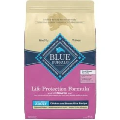 Blue Buffalo Life Protection Formula Small Breed Adult Chicken & Brown Rice Recipe Dry Dog Food & Blue Buffalo Blue Bits Tender Beef Recipe Soft-Moist Training Dog Treats 16 Blue Buffalo Life Protection Formula Small Breed Adult Chicken & Brown Rice Recipe Dry Dog Food & Blue Buffalo Blue Bits Tender Beef Recipe Soft-Moist Training Dog Treats -Blue Buffalo || ROYAL CANIN || Wellness Sales 933486 PT5. AC SS1800 V1692305570