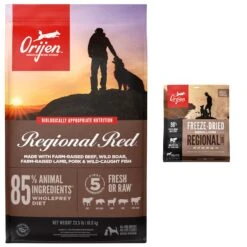 ORIJEN Regional Red Grain-Free Dry Dog Food & ORIJEN Regional Red Grain-Free Freeze-Dried Dog Food & Topper