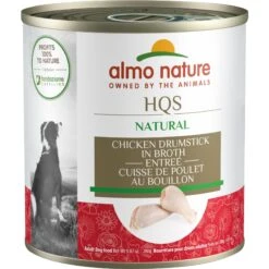 Almo Nature HQS Natural Chicken Drumstick Adult Canned Dog Food