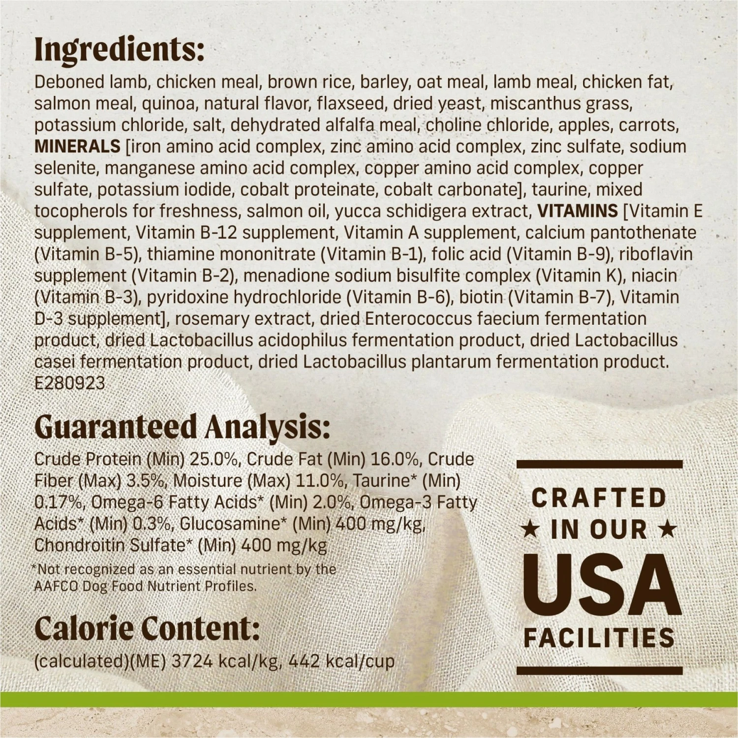 Merrick Classic Healthy Grains Dry Dog Food Real Lamb + Brown Rice Recipe With Ancient Grains 8 Merrick Classic Healthy Grains Dry Dog Food Real Lamb + Brown Rice Recipe With Ancient Grains - Image 6