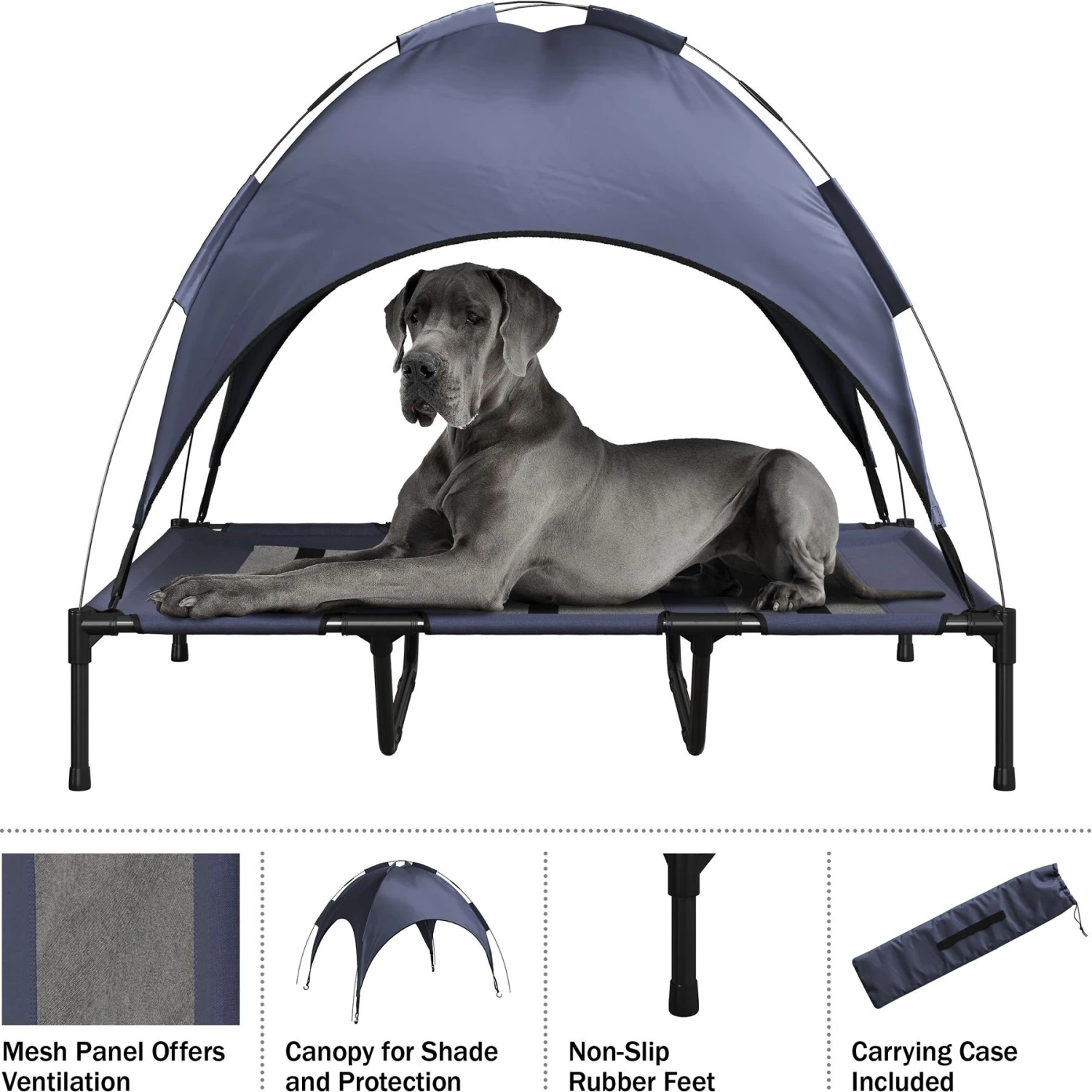 Pet Adobe Elevated Canopy Dog Bed 7 Pet Adobe Elevated Canopy Dog Bed - Image 5