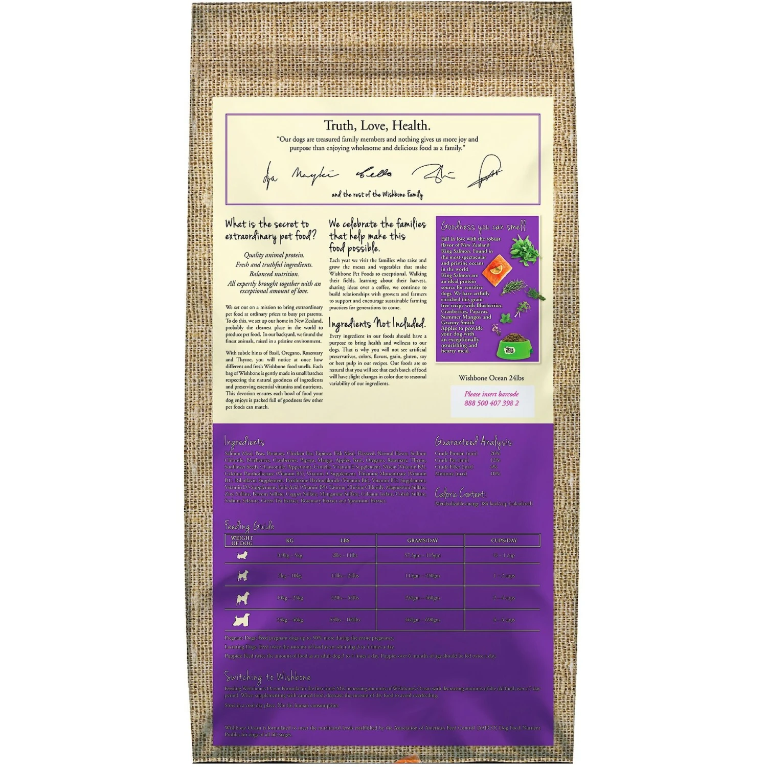 Wishbone Ocean Grain-Free Dry Dog Food 4 Wishbone Ocean Grain-Free Dry Dog Food - Image 2