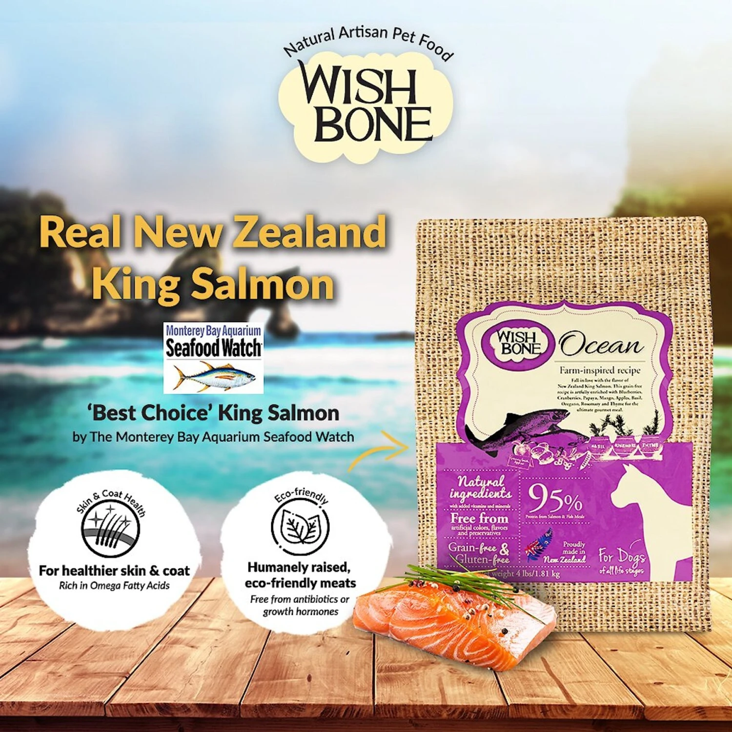 Wishbone Ocean Grain-Free Dry Dog Food 9 Wishbone Ocean Grain-Free Dry Dog Food - Image 7