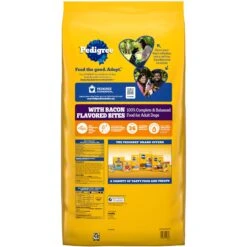 Pedigree Roasted Chicken & Vegetable Flavor With Bacon Flavored Bites Adult Dry Dog Food -Blue Buffalo || ROYAL CANIN || Wellness Sales 959014 PT1. AC SS1800 V1695058760