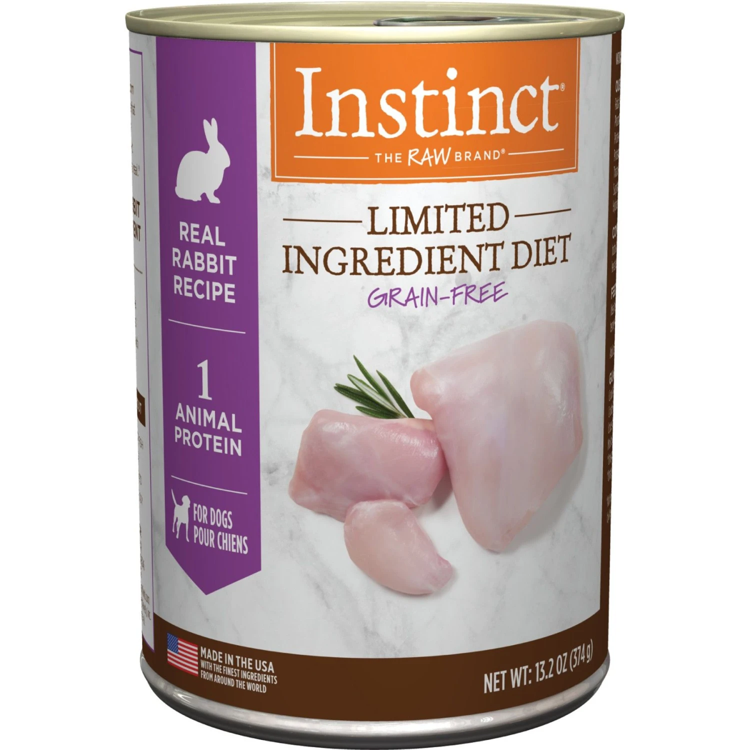 Instinct Limited Ingredient Diet Grain-Free Real Rabbit Recipe Wet Canned Dog Food & Instinct Limited Ingredient Diet Grain-Free Real Turkey Recipe Wet Canned Dog Food 4 Instinct Limited Ingredient Diet Grain-Free Real Rabbit Recipe Wet Canned Dog Food & Instinct Limited Ingredient Diet Grain-Free Real Turkey Recipe Wet Canned Dog Food - Image 2