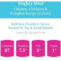 Solid Gold Mighty Mini Chicken, Chickpea & Pumpkin Recipe In Gravy Grain-Free Toy & Small Breed Dog Food Cups -Blue Buffalo || ROYAL CANIN || Wellness Sales 98699 PT3. AC SS1800 V1543522341