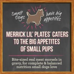 Merrick Lil' Plates Grain-Free Small Breed Wet Dog Food Dainty Duck Medley 12 Merrick Lil' Plates Grain-Free Small Breed Wet Dog Food Dainty Duck Medley -Blue Buffalo || ROYAL CANIN || Wellness Sales 98913 PT1. AC SS1800 V1647918179