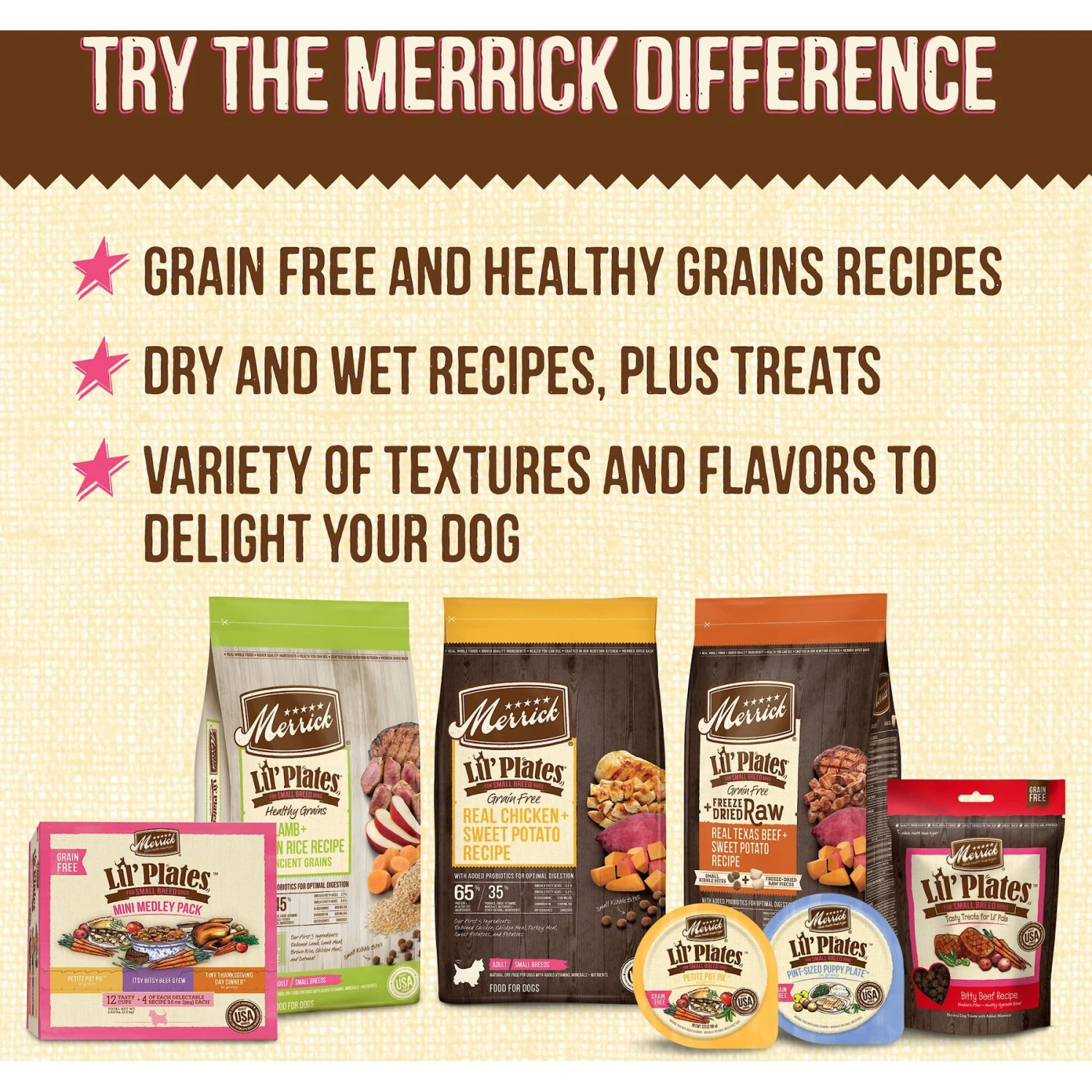 Merrick Lil' Plates Grain-Free Small Breed Wet Dog Food Dainty Duck Medley 10 Merrick Lil' Plates Grain-Free Small Breed Wet Dog Food Dainty Duck Medley - Image 8