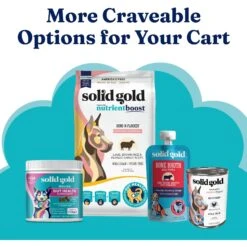 Solid Gold Nutrientboost Gut Health Pumpkin Flavor Dog Food Topper, 4-oz Jar -Blue Buffalo || ROYAL CANIN || Wellness Sales 989598 PT6. AC SS1800 V1700681134