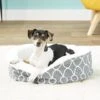MidWest QuietTime Defender Orthopedic Bolster Cat & Dog Bed With Removable Cover, Gray -Blue Buffalo || ROYAL CANIN || Wellness Sales 99109 MAIN. AC SS1800 V1566935578