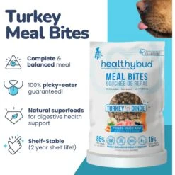 Healthybud Turkey Meal Bites Freeze-Dried Dog Food, 14-oz Bag -Blue Buffalo || ROYAL CANIN || Wellness Sales 992662 PT3. AC SS1800 V1702938421